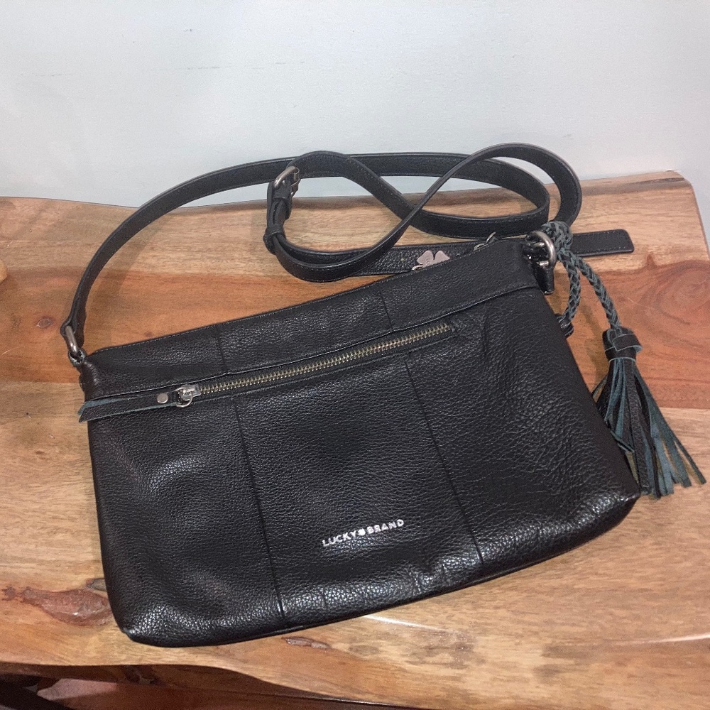 Lucky Brand crossbody purse black